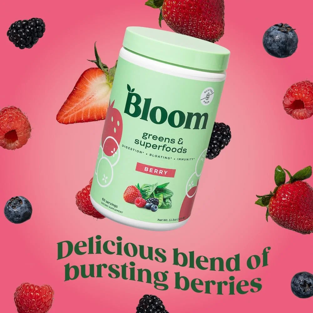 Bloom Nutrition Greens – Probióticos + Enzimas Digestivas