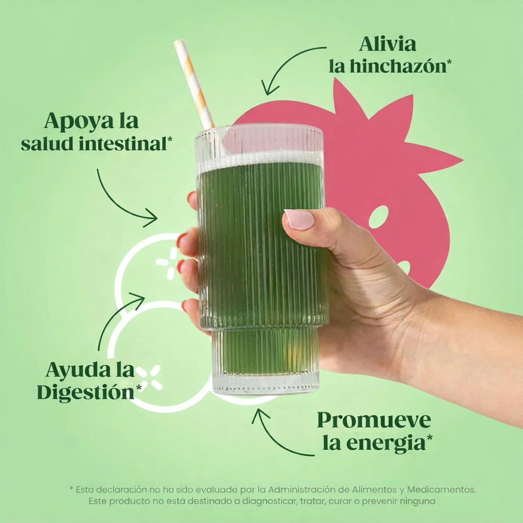 Bloom Nutrition Greens – Probióticos + Enzimas Digestivas