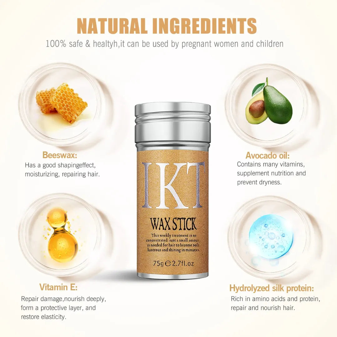 CERA EN BARRA PARA CABELLO "IKT"