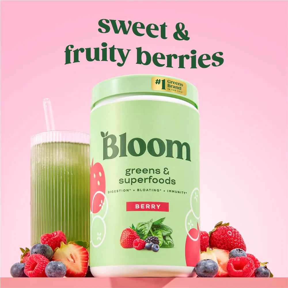 Bloom Nutrition Greens – Probióticos + Enzimas Digestivas