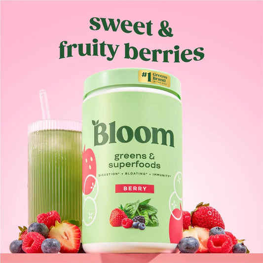 Bloom Nutrition Greens – Probióticos + Enzimas Digestivas