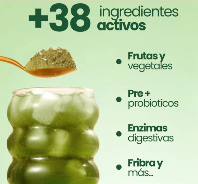 Bloom Nutrition Greens – Probióticos + Enzimas Digestivas